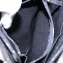 BURBERRY Shoulder Bag Leather Black Auth 137630-20