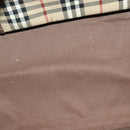 Burberrys Nova Check Boston Bag PVC 2way Beige Auth 137639-12