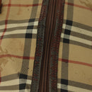 Burberrys Nova Check Boston Bag PVC 2way Beige Auth 137639-7