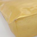 LOUIS VUITTON Monogram Vernis Reade MM Hand Bag Beige M91141 LV Auth 137641-14