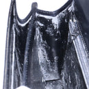 GIVENCHY Hand Bag Leather Black Gold Auth 137645-21