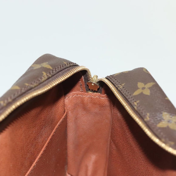 LOUIS VUITTON Monogram Compiegne 28 Clutch Bag M51845 LV Auth 137664