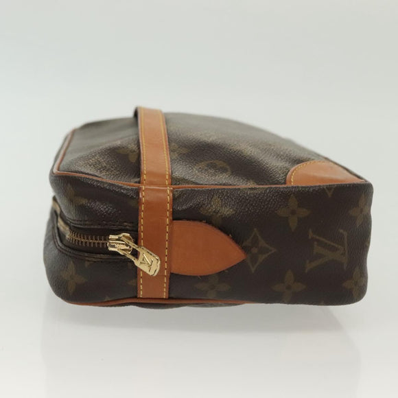 LOUIS VUITTON Monogram Compiegne 28 Clutch Bag M51845 LV Auth 137664