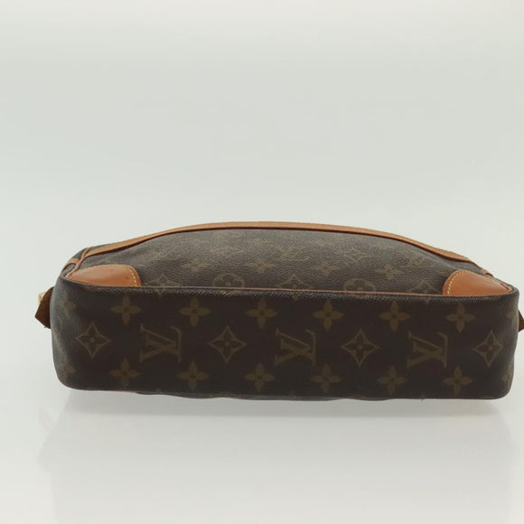 LOUIS VUITTON Monogram Compiegne 28 Clutch Bag M51845 LV Auth 137664