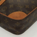 LOUIS VUITTON Monogram Compiegne 28 Clutch Bag M51845 LV Auth 137664-7
