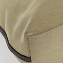 GUCCI Canvas Leather Tote Bag Outlet Beige Gold 257271 Auth 137667-10