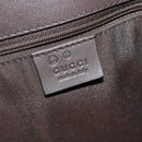 GUCCI Canvas Leather Tote Bag Outlet Beige Gold 257271 Auth 137667-15