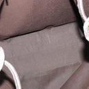 GUCCI Canvas Leather Tote Bag Outlet Beige Gold 257271 Auth 137667-16