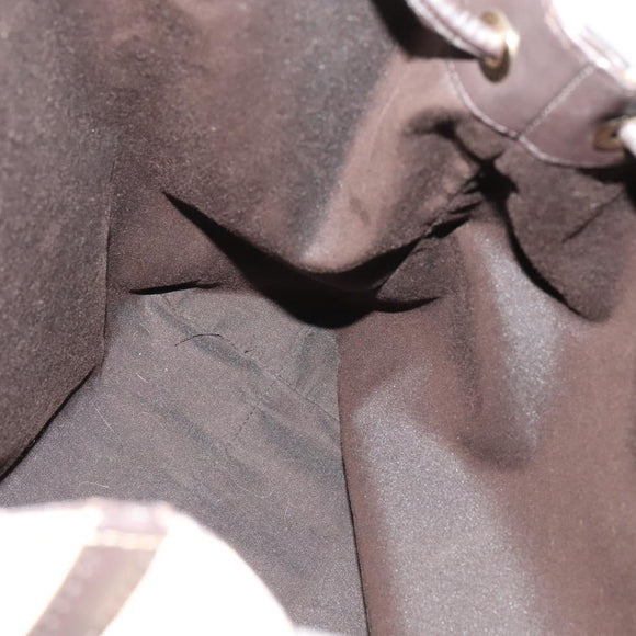 GUCCI Canvas Leather Tote Bag Outlet Beige Gold 257271 Auth 137667