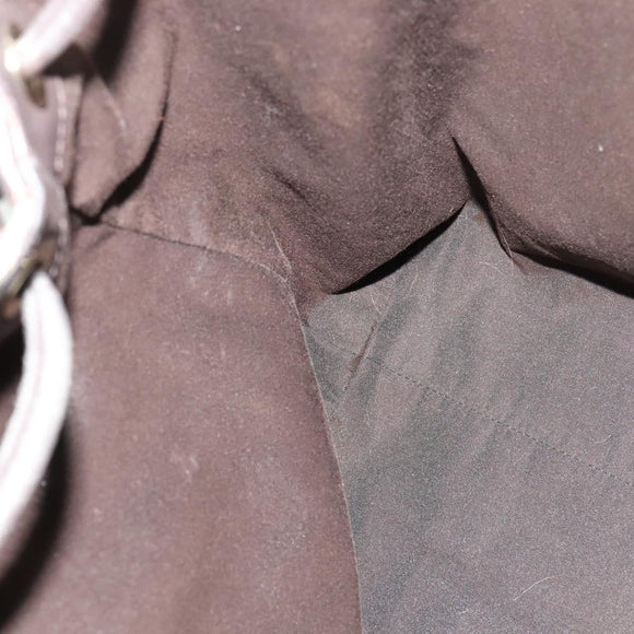 GUCCI Canvas Leather Tote Bag Outlet Beige Gold 257271 Auth 137667