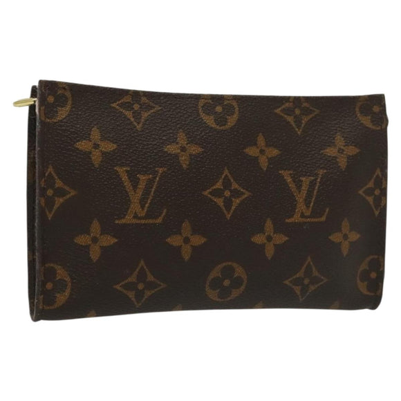 LOUIS VUITTON Monogram Bucket PM Accessory Pouch LV Auth 137669