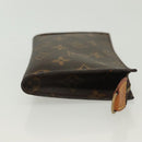 LOUIS VUITTON Monogram Bucket PM Accessory Pouch LV Auth 137669-4