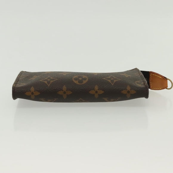 LOUIS VUITTON Monogram Bucket PM Accessory Pouch LV Auth 137669