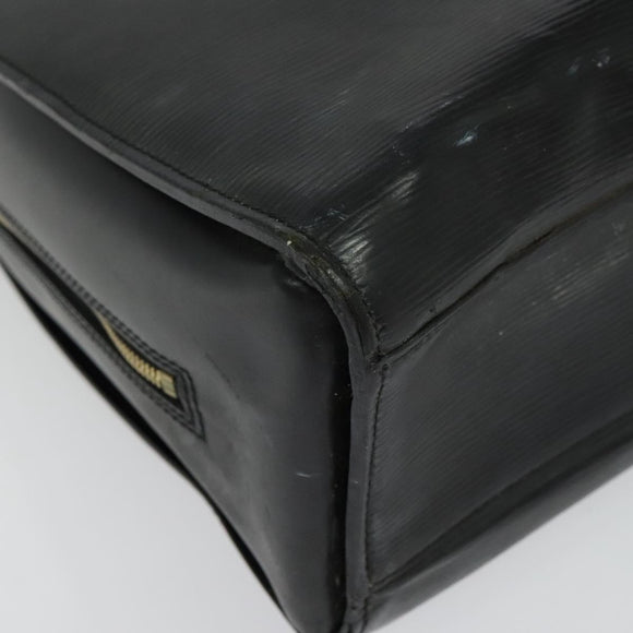 LOUIS VUITTON Epi Sorbonne Business Bag Black M54512 LV Auth 137671