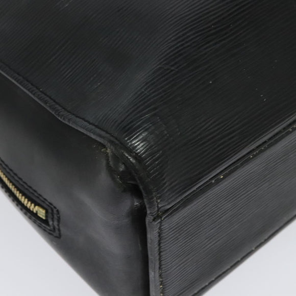 LOUIS VUITTON Epi Sorbonne Business Bag Black M54512 LV Auth 137671