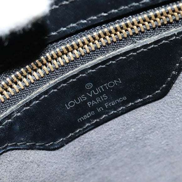 LOUIS VUITTON Epi Sorbonne Business Bag Black M54512 LV Auth 137671