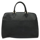 LOUIS VUITTON Epi Sorbonne Business Bag Black M54512 LV Auth 137671-2