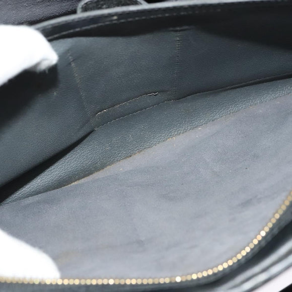 LOUIS VUITTON Epi Sorbonne Business Bag Black M54512 LV Auth 137671