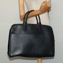LOUIS VUITTON Epi Sorbonne Business Bag Black M54512 LV Auth 137671-23