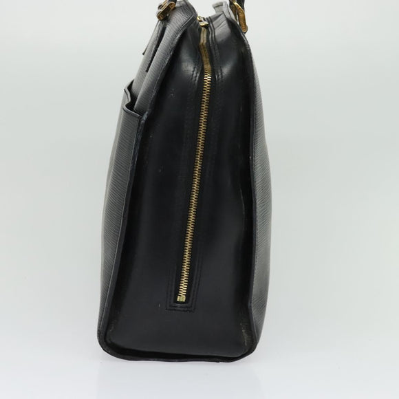 LOUIS VUITTON Epi Sorbonne Business Bag Black M54512 LV Auth 137671