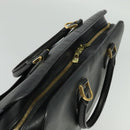 LOUIS VUITTON Epi Sorbonne Business Bag Black M54512 LV Auth 137671-6