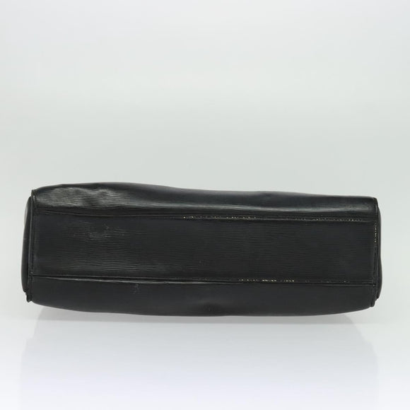 LOUIS VUITTON Epi Sorbonne Business Bag Black M54512 LV Auth 137671