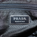 PRADA Backpack Nylon Red Silver Auth 137676-22
