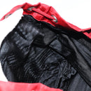 PRADA Backpack Nylon Red Silver Auth 137676-25