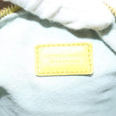 BOTTEGA VENETA INTRECCIATO Hand Bag Leather Yellow Gold Auth 137677-18