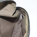 BOTTEGA VENETA INTRECCIATO Waist Bag Leather Black Silver Auth 137678-19