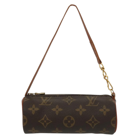 LOUIS VUITTON Monogram Papillon Pouch LV Auth 137690