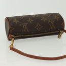 LOUIS VUITTON Monogram Papillon Pouch LV Auth 137690-6