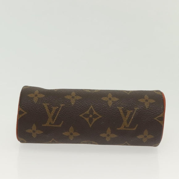 LOUIS VUITTON Monogram Papillon Pouch LV Auth 137690