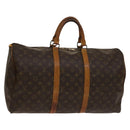 LOUIS VUITTON Monogram Keepall 50 Boston Bag M41426 LV Auth 137697-1