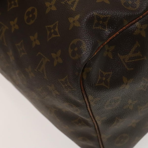 LOUIS VUITTON Monogram Keepall 50 Boston Bag M41426 LV Auth 137697