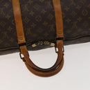 LOUIS VUITTON Monogram Keepall 50 Boston Bag M41426 LV Auth 137697-7