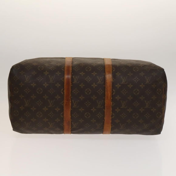 LOUIS VUITTON Monogram Keepall 50 Boston Bag M41426 LV Auth 137697