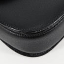 GUCCI Bamboo Hand Bag Leather Black Gold 001 1781 1577 0 Auth 137706A-9