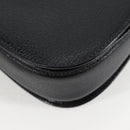 GUCCI Bamboo Hand Bag Leather Black Gold 001 1781 1577 0 Auth 137706A-16