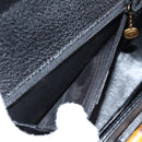 GUCCI Bamboo Hand Bag Leather Black Gold 001 1781 1577 0 Auth 137706A-23