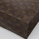 LOUIS VUITTON Monogram Sac Plat Hand Bag M51140 LV Auth 137711-15