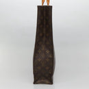 LOUIS VUITTON Monogram Sac Plat Hand Bag M51140 LV Auth 137711-4