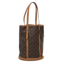 LOUIS VUITTON Monogram Bucket GM Shoulder Bag M42236 LV Auth 137712-1