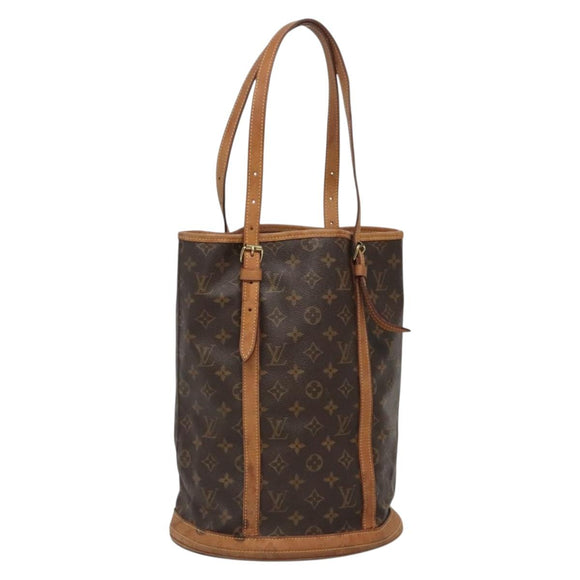 LOUIS VUITTON Monogram Bucket GM Shoulder Bag M42236 LV Auth 137712