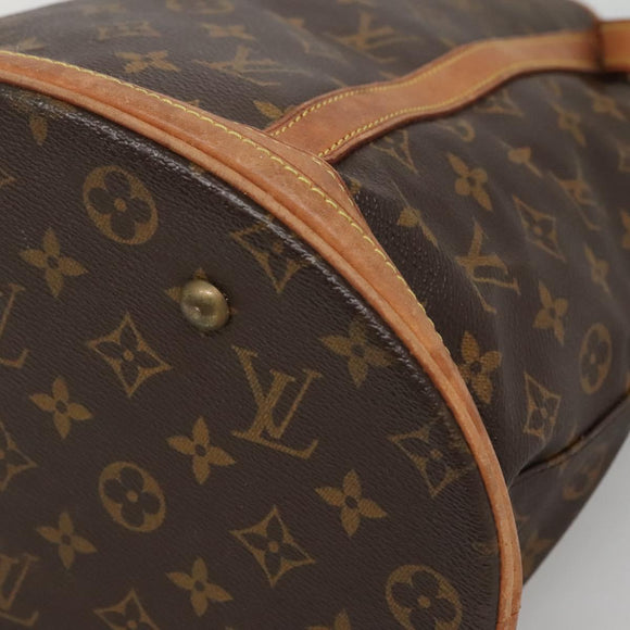 LOUIS VUITTON Monogram Bucket GM Shoulder Bag M42236 LV Auth 137712