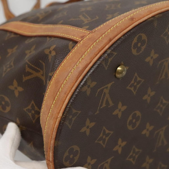 LOUIS VUITTON Monogram Bucket GM Shoulder Bag M42236 LV Auth 137712