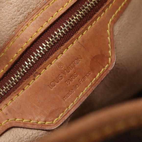 LOUIS VUITTON Monogram Bucket GM Shoulder Bag M42236 LV Auth 137712