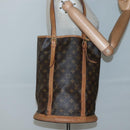 LOUIS VUITTON Monogram Bucket GM Shoulder Bag M42236 LV Auth 137712-21