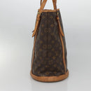 LOUIS VUITTON Monogram Bucket GM Shoulder Bag M42236 LV Auth 137712-3