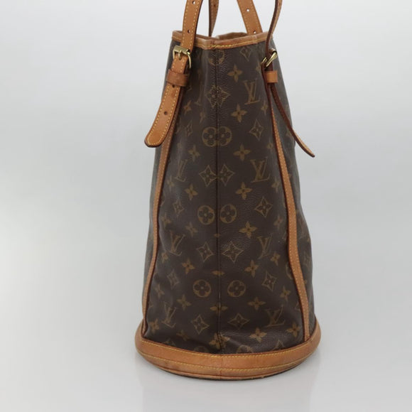LOUIS VUITTON Monogram Bucket GM Shoulder Bag M42236 LV Auth 137712